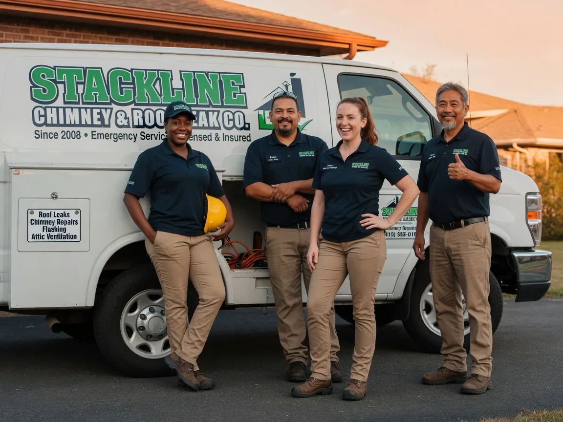 Chimney flashing repair company in Palmersville, TN